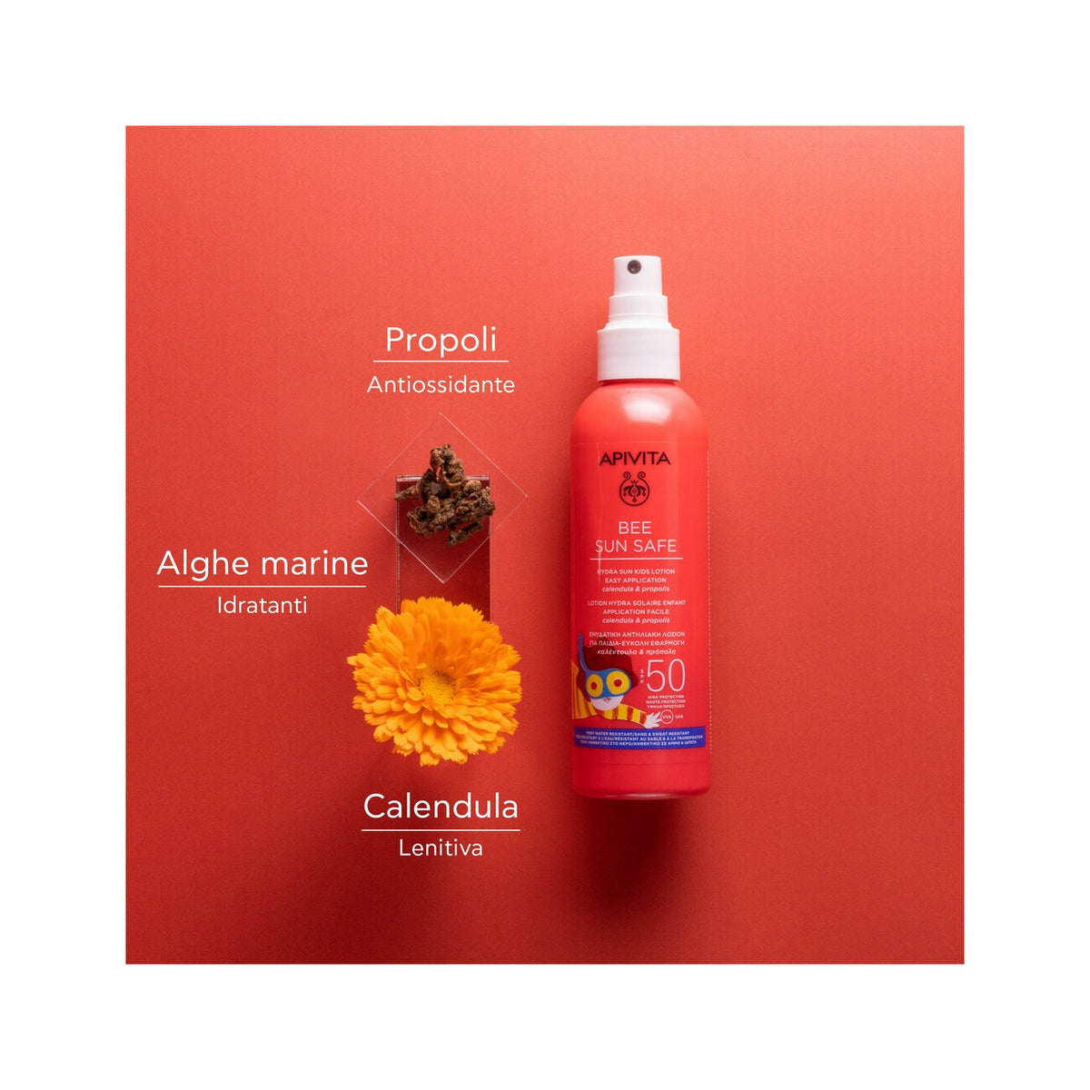 Apivita Bee Sun Safe Lozione Spray Hydra Sun Bambino SPF50 200ml-3