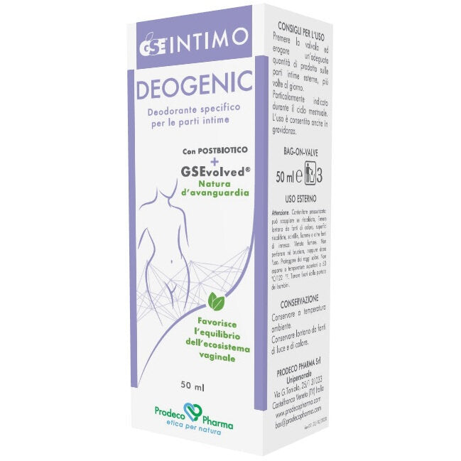 Gse Intimo Deogenic Deodorante specifico per le parti intime 50ml-2