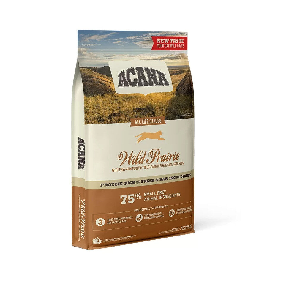Acana Wild Prairie Alimento Completo Per Gatti Sacco 4,5kg-1