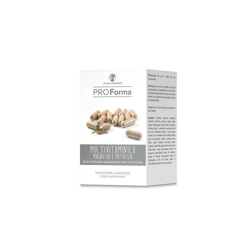 Centro Messegue Dieta ProForma Multivitaminico con Magnesio e Potassio 30 capsule-2