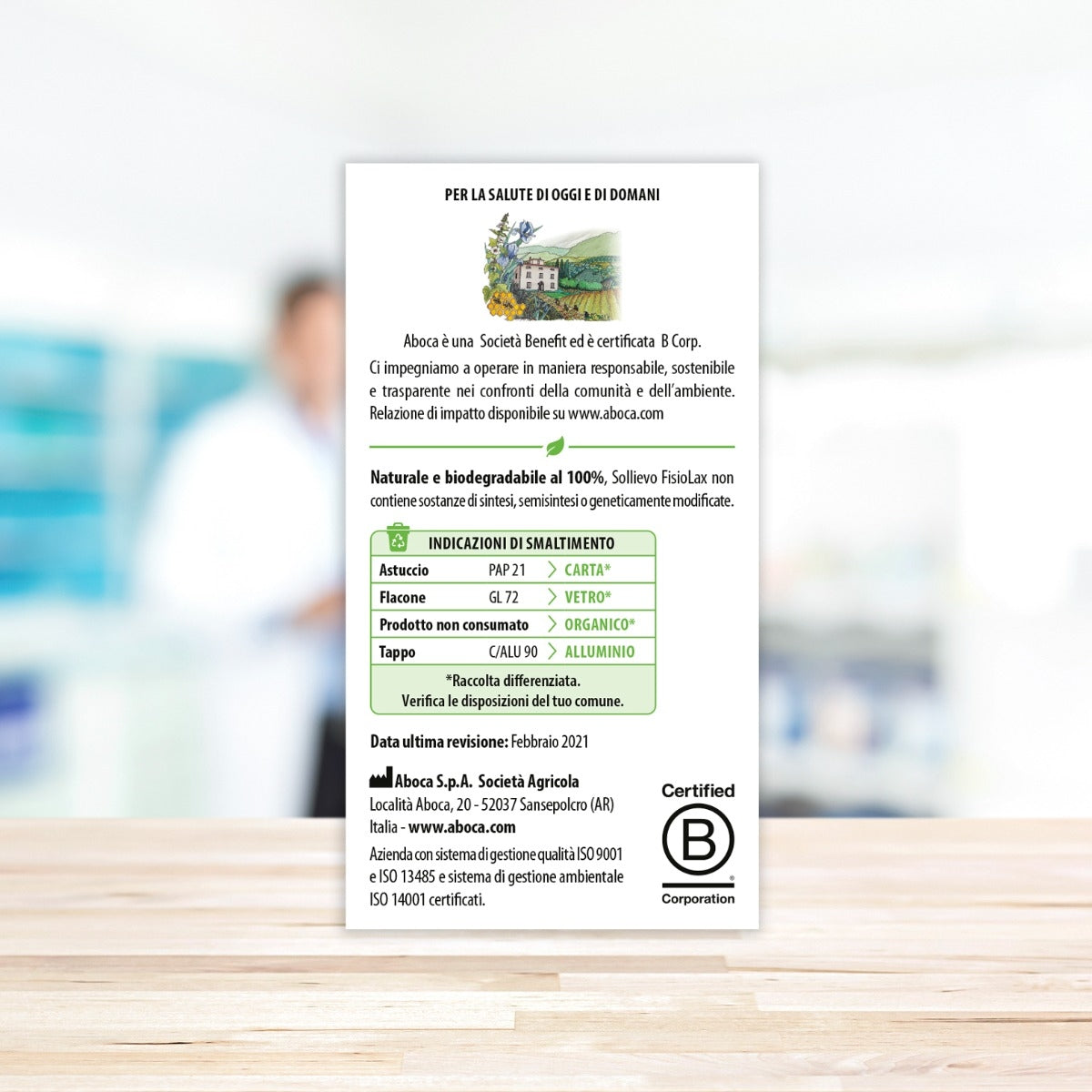 Aboca Sollievo Fisiolax 90 Compresse-5