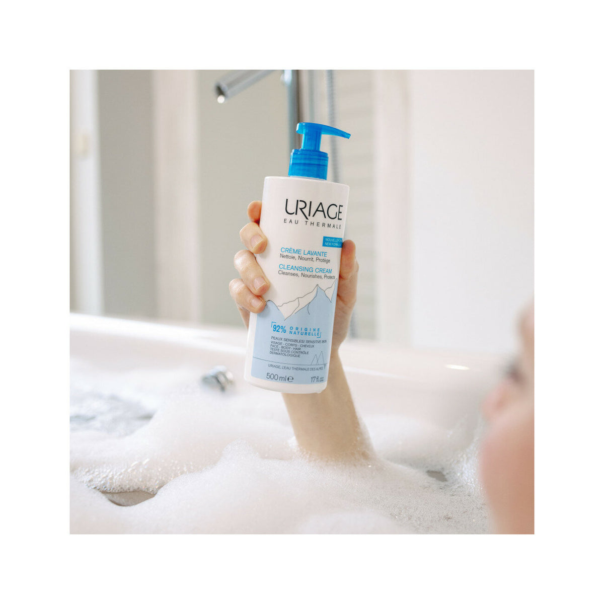 Uriage Creme Lavante pelle viso corpo e capelli 500ml-10
