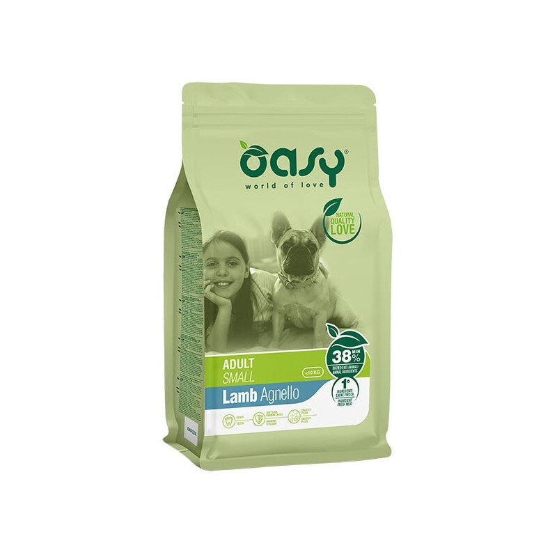 Oasy Adult Small Con Agnello Per Cani Adulti 3kg-1