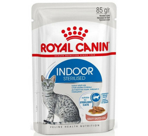 Royal Canin Indoor Sterilized Straccetti In Salsa Per Gatti 85g-1