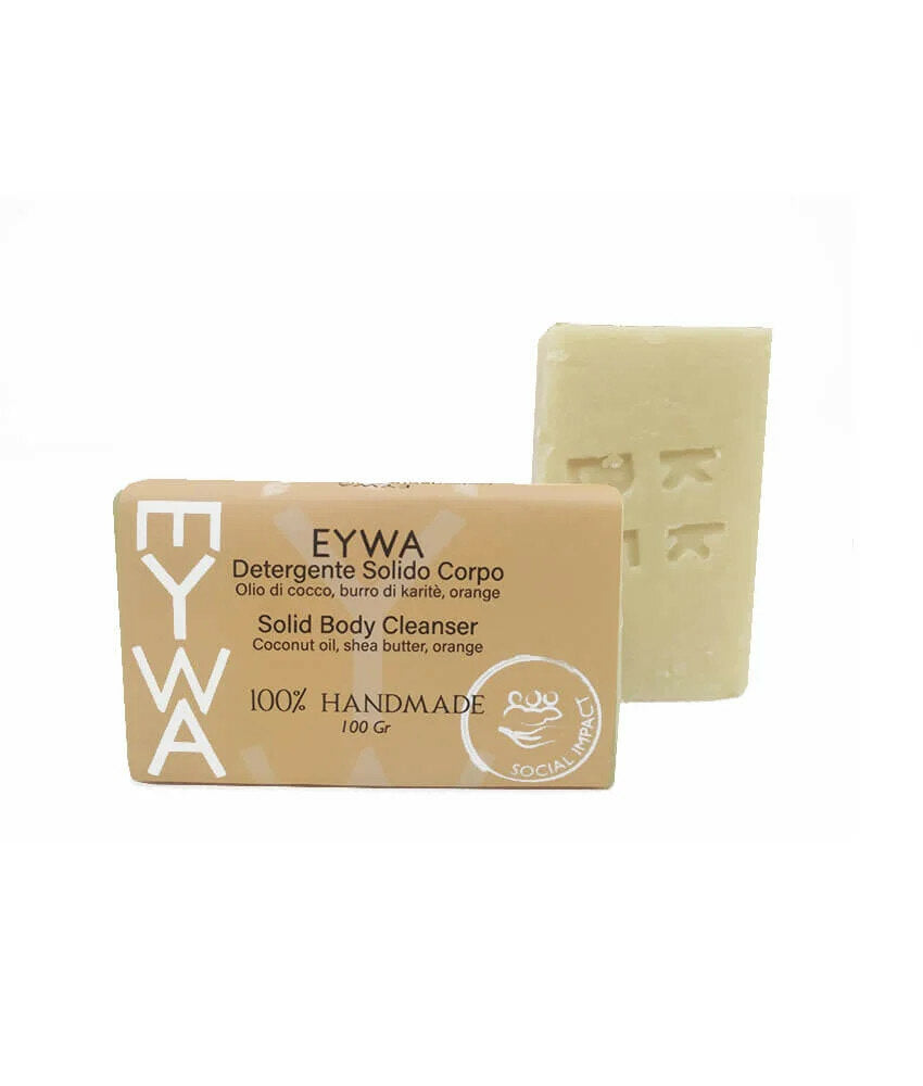 Eywa Solid Beauty detergente solido corpo all'arancia 100g-2