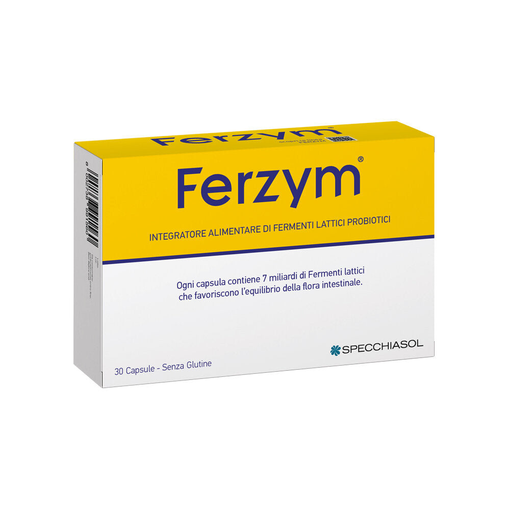 Specchiasol Ferzym integratore di fermenti lattici 30 capsule-2