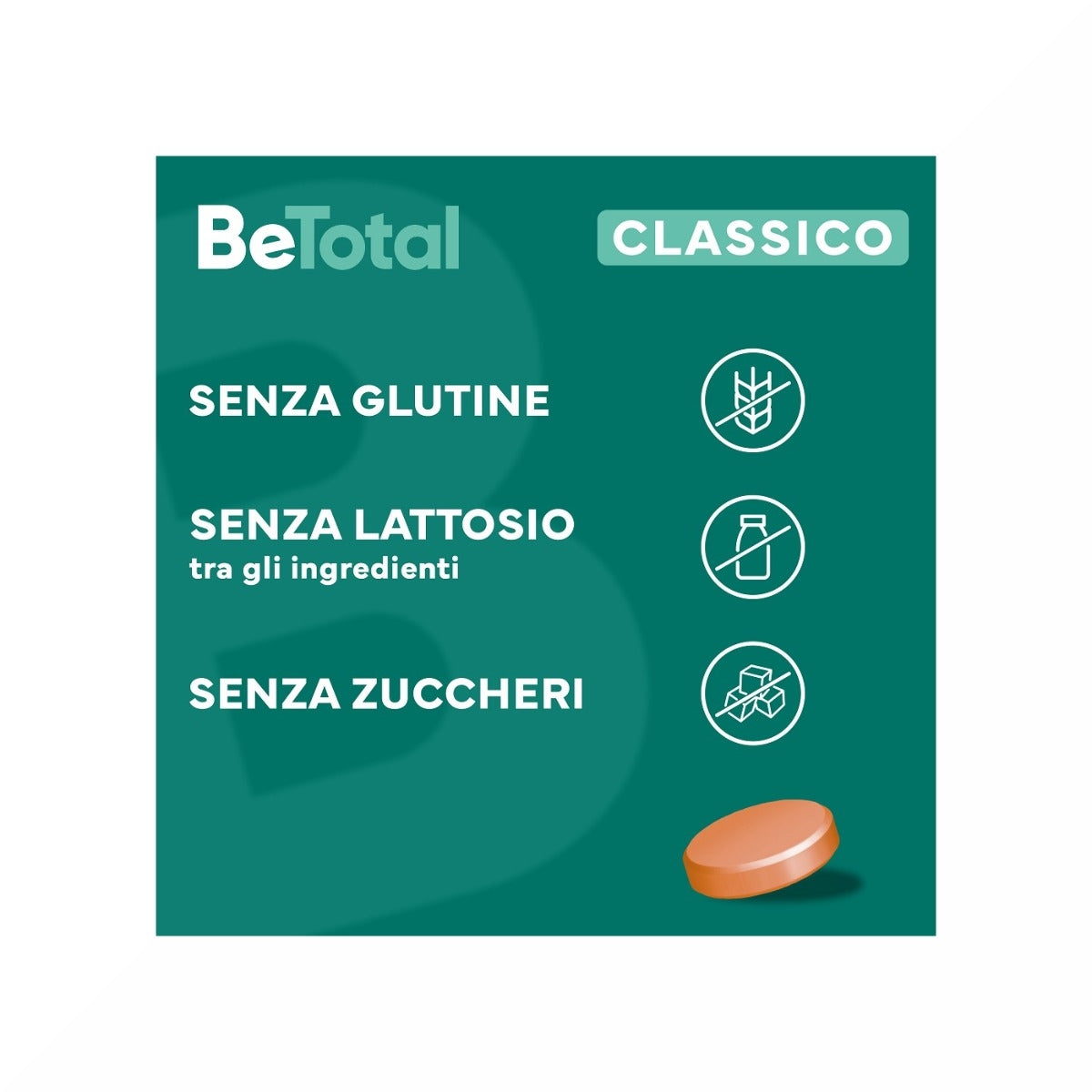 Be-Total Integratore Alimentare Vitamina B/B3/B12 Acido Folico Energia Per Adulti 60 Compresse-19