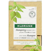 Klorane Shampoo maschera 2 in 1 Polvere all'Ortica BIO e all'Argilla cuoio capelluto grasso 24g-5