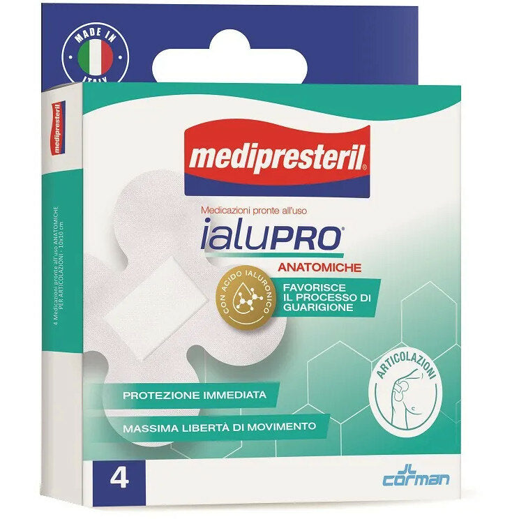 Medipresteril Ialupro medicazione per articolazioni 10x10cm 4 pezzi-2