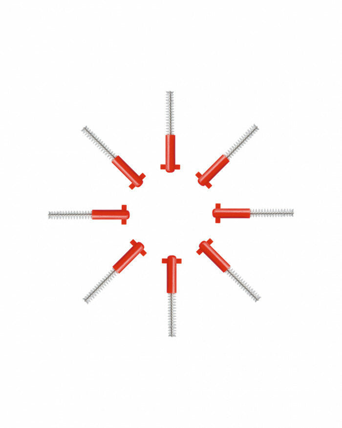 Curaprox Scovolino CPS 07 Refill Rosso 8 Pezzi-3