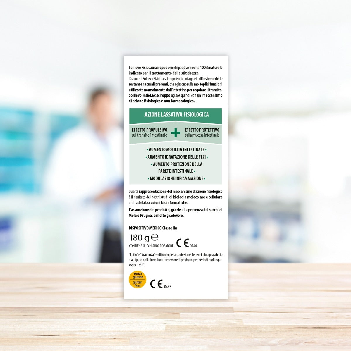 Aboca Sollievo Fisiolax Sciroppo Regolarità Intestinale 180g-6