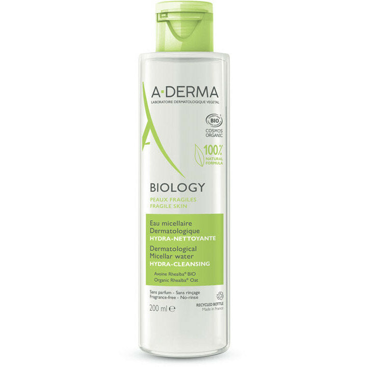 A-Derma BIOLOGY Acqua micellare dermatologica IDRA-DETERGENTE 200ml-5