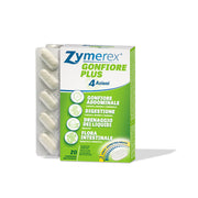 Zymerex Gonfiore Plus 4 Azioni integratore per contrastare gonfiori addominali 20 compresse-2
