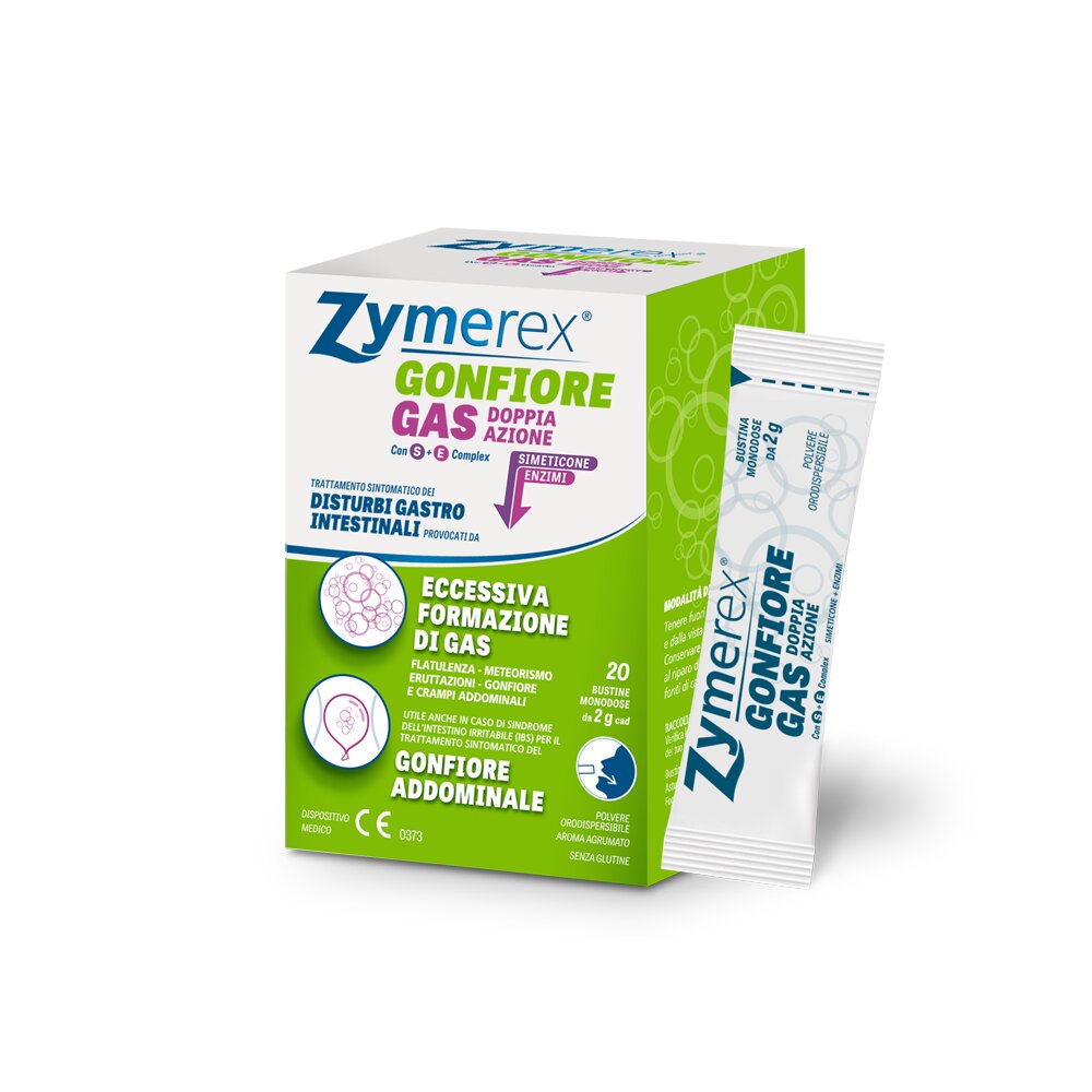Zymerex Gas Doppia Azione 20 Bustine Monodose-2