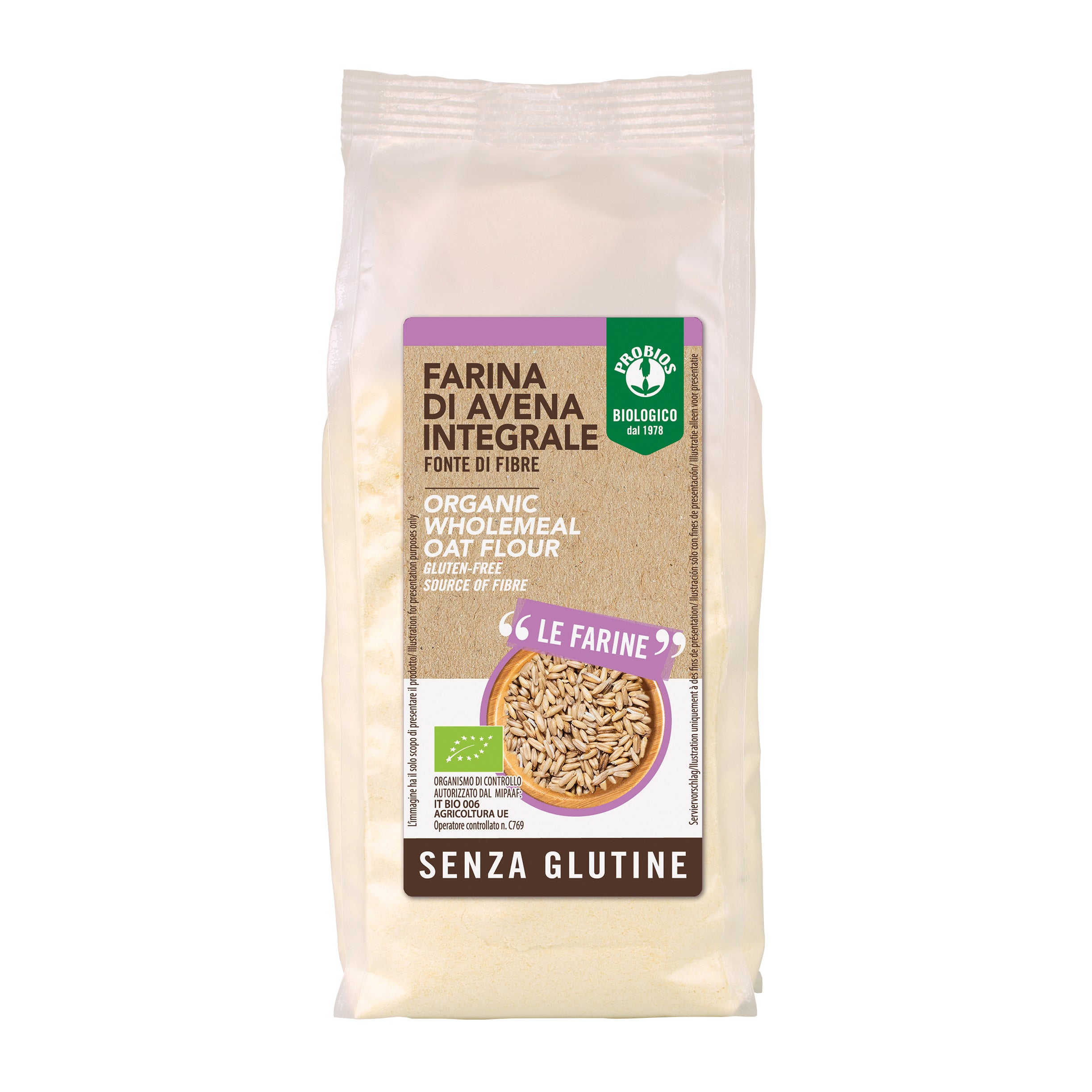 Farina Avena Integrale 375g
