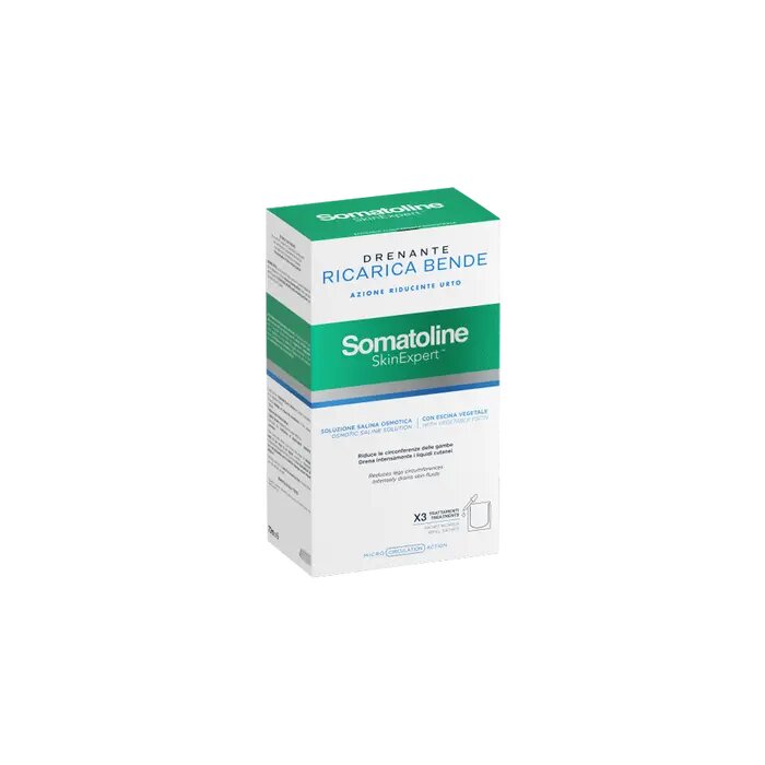Somatoline SkinExpert Bende Snellenti Drenanti ricarica 3 trattamenti-2