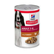 Hill's Science Plan Umido Cane Tacchino Lattina 370g-2