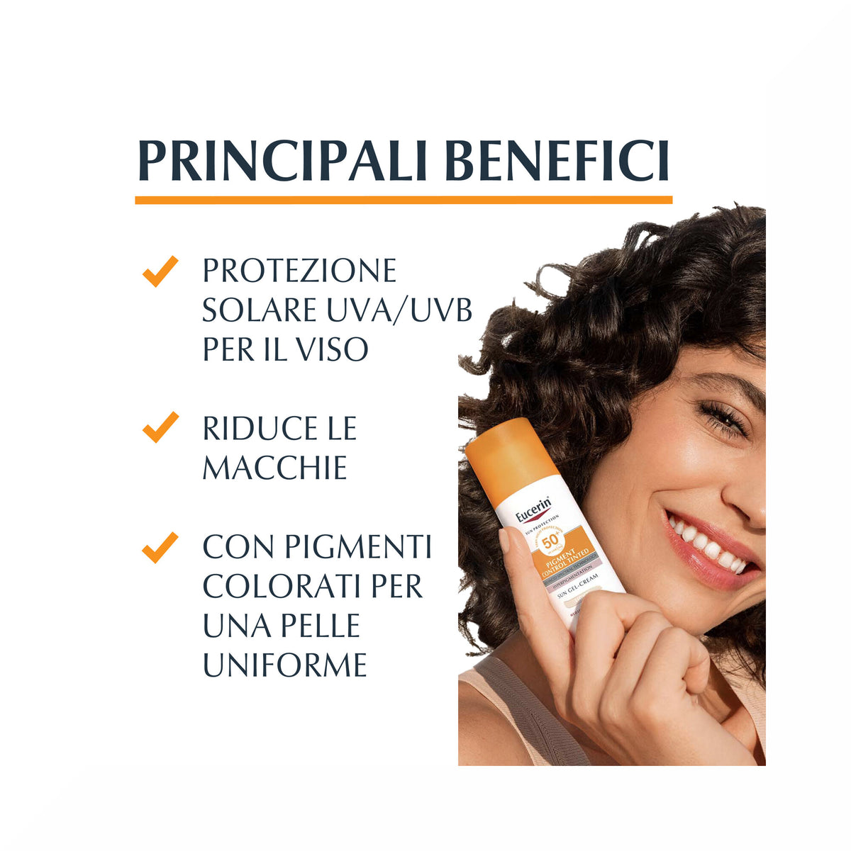 Eucerin Sun Pigment Control Tinted Gel-Crème With SPF50+ Medium-2