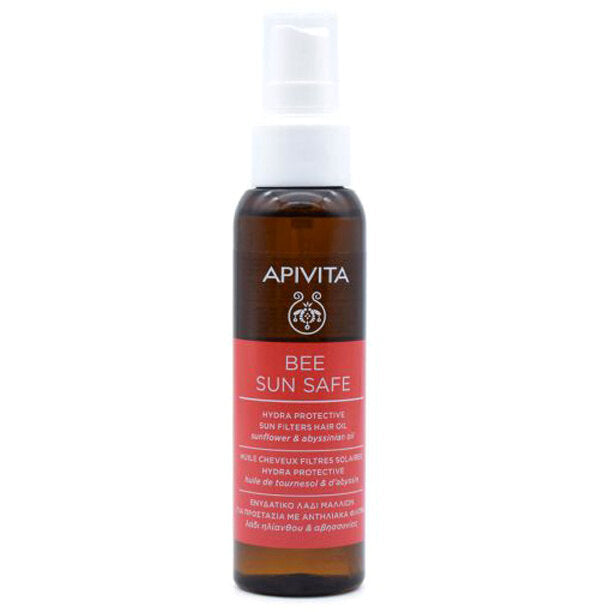 Apivita Bee Sun Safe Olio Capelli 100ml-1
