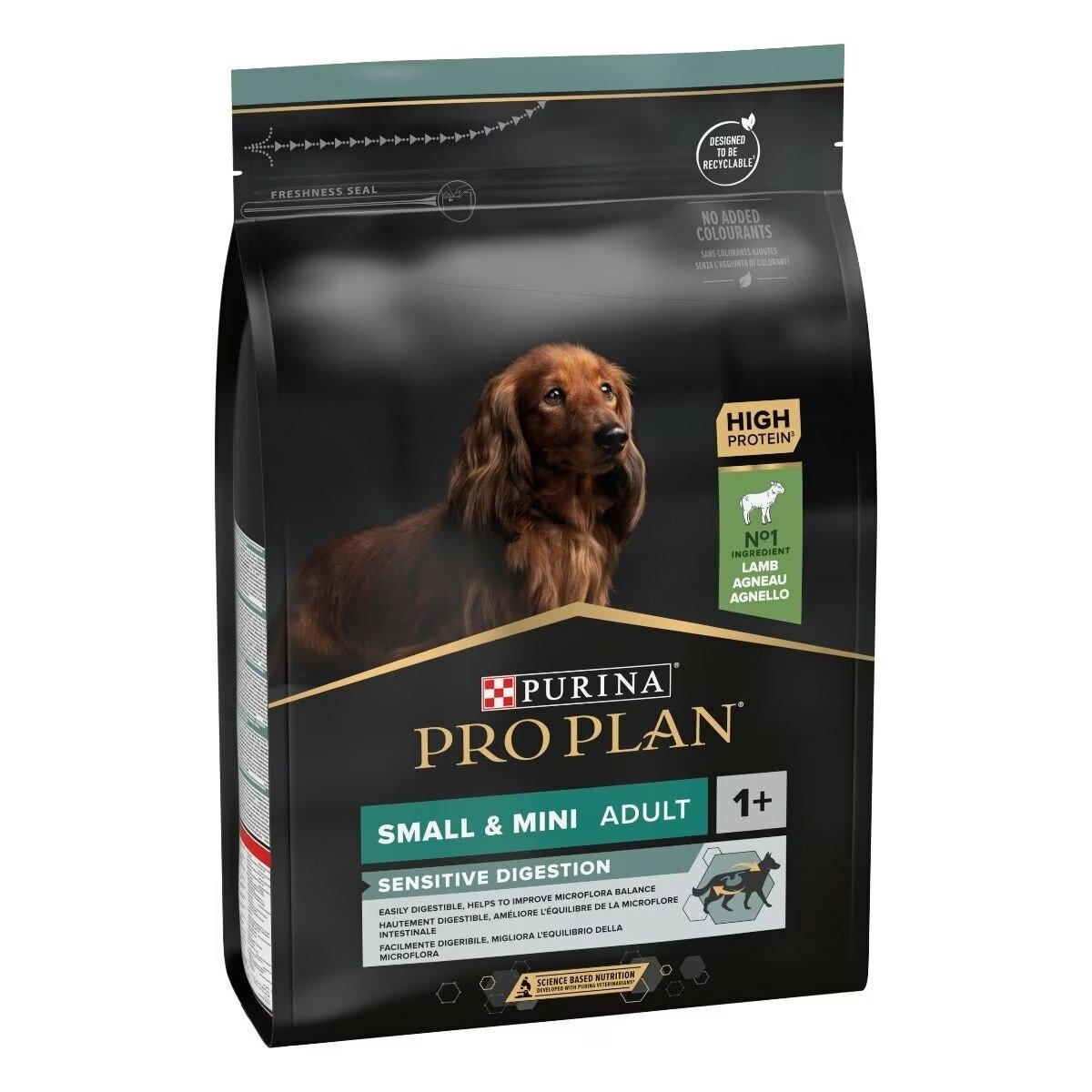 Purina Pro Plan Small & Mini Adult Sensitive Digestion Cibo Secco Con Agnello Cani Adulti Taglia Pic-2