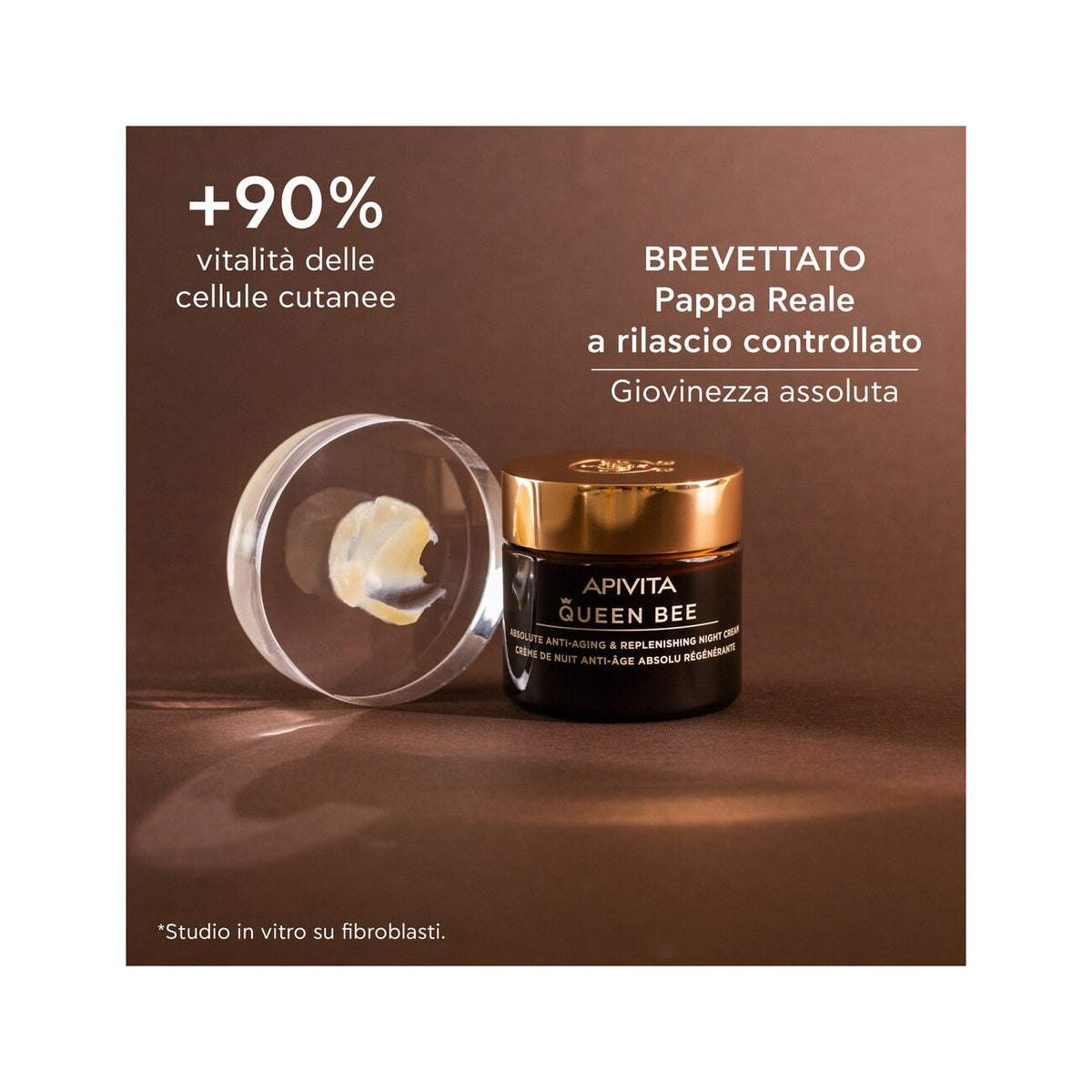 Apivita Queen Bee Night Crema Viso Notte Anti-Età Assoluta&Rimpolpante 50ml-6