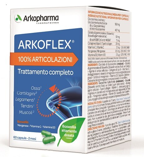 Arkopharma Arkoflex 100% Articolazioni 60 Capsule-2