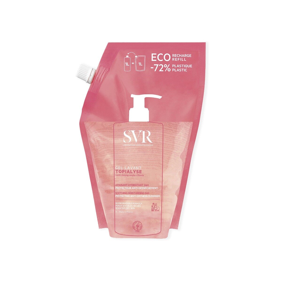 SVR Topialyse Gel Lavant Refill 1L-2