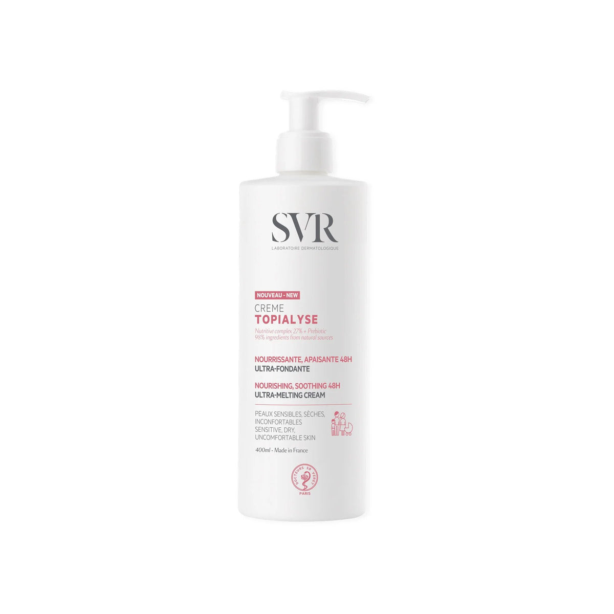 SVR Topialyse Creme Trattamento Nutriente 400ml-2