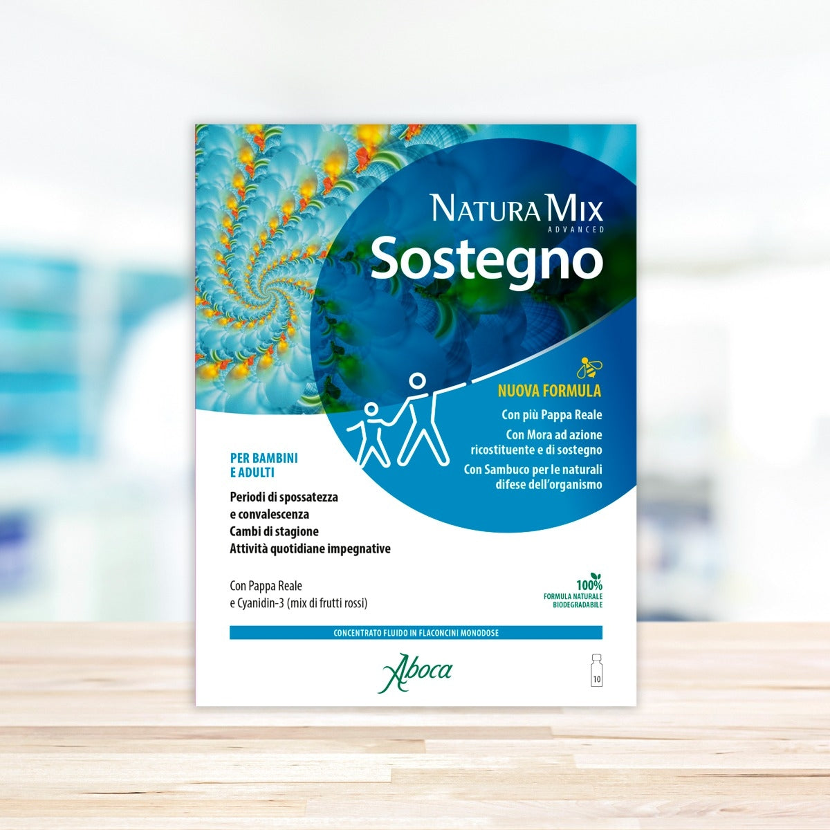 Aboca Natura Mix Advanced Sostegno 10 Flaconcini Da 15ml-4