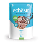Schesir Tonnetto Con Pesce Azzurro In Jelly Cibo Umido Gatti Adulti Bustina 85g-3