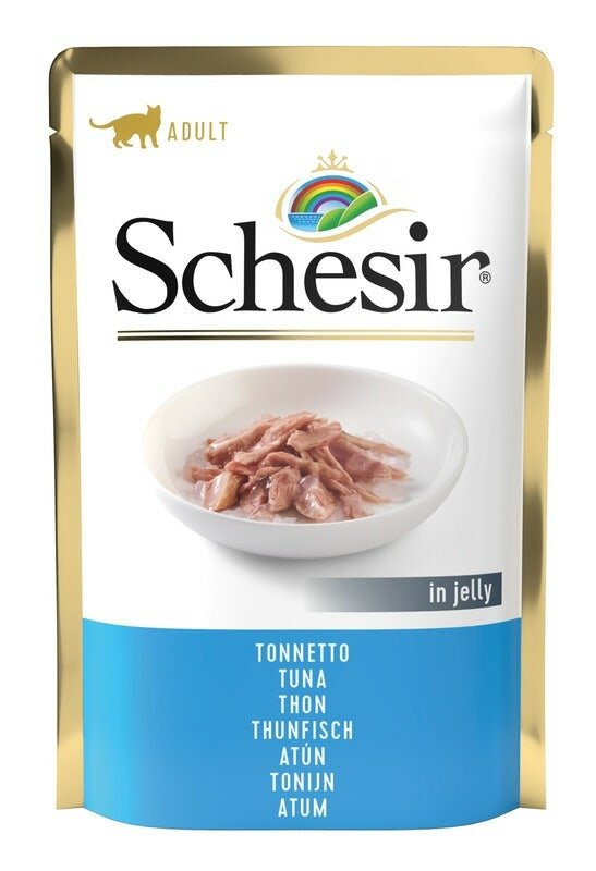 Schesir Tonnetto In Jelly Cibo Umido Gatti Adulti Bustina 85g-2