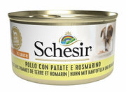 Schesir Pollo Con Patate E Rosmarino Cibo Umido Cani Adulti Lattina 85g-2