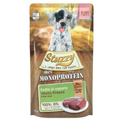 Stuzzy Monoprotein per Cuccioli con Vitello Fresco Busta 150g-2