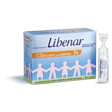 Libenar Aerosol 3% Soluzione Salina Ipertonica 30 Fiale-2