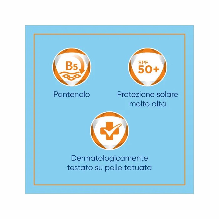 Bepanthenol Tattoo crema solare protettiva SPF50+ 50ml-13