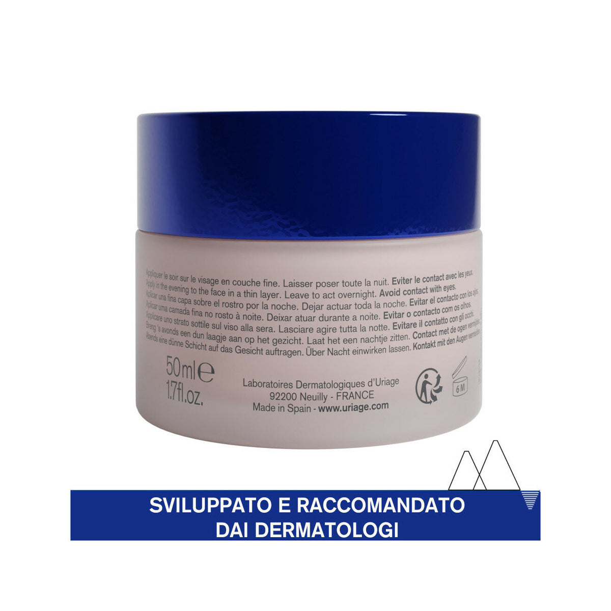 Uriage Age Absolu Maschera Notte Ridensificante 50ml-2