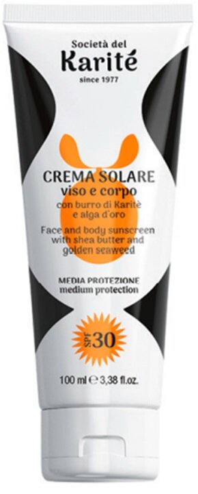 Karité Crema Solare Viso E Corpo SPF30 100ml-2