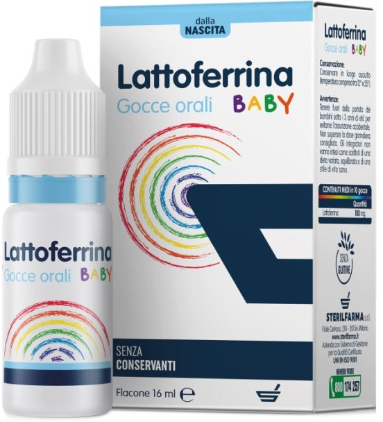 Lattoferrina Baby Gocce Orali 16 ml-0