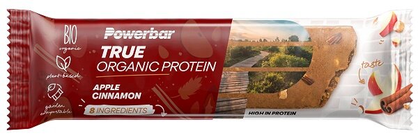 Powerbar True Organic Protein Barretta Mandorle/Mela/Cannella 45g-1