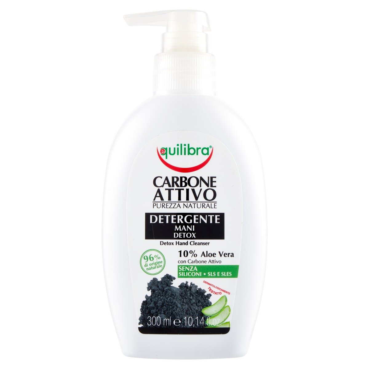 Equilibra Carbone Attivo Detergente Mani Detox 300ml-4