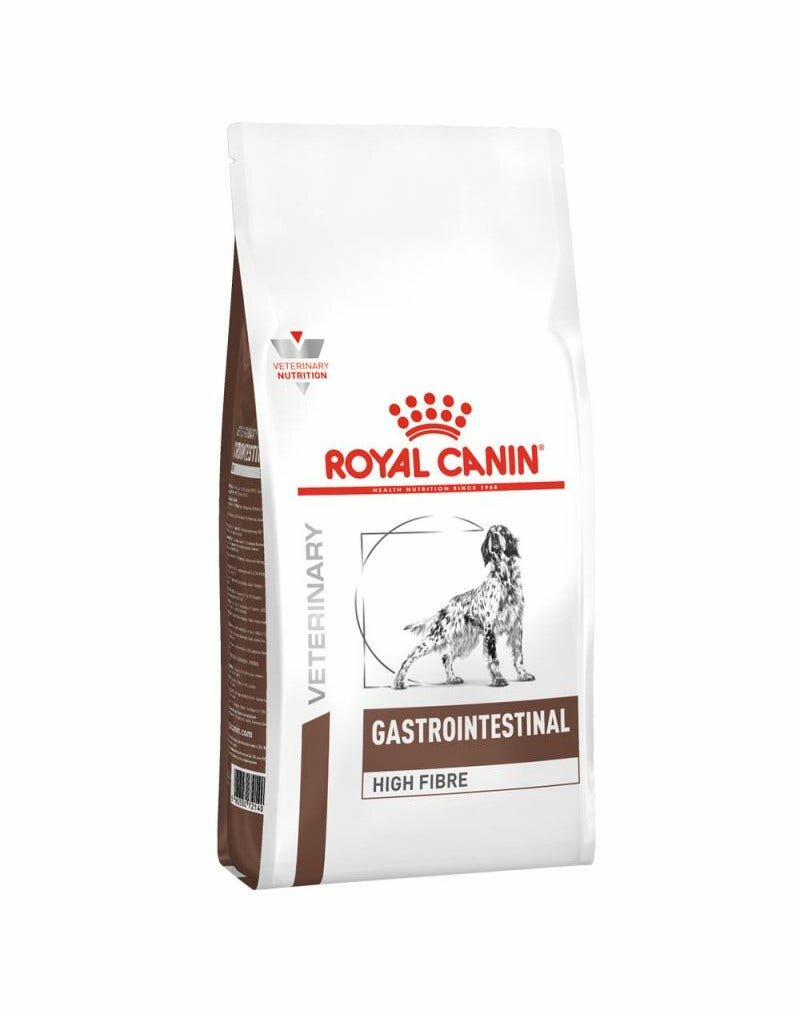 Royal Canin Veterinary Gastrointestinal High Fibre Crocchette Per Cani Adulti Sacco 2kg-1