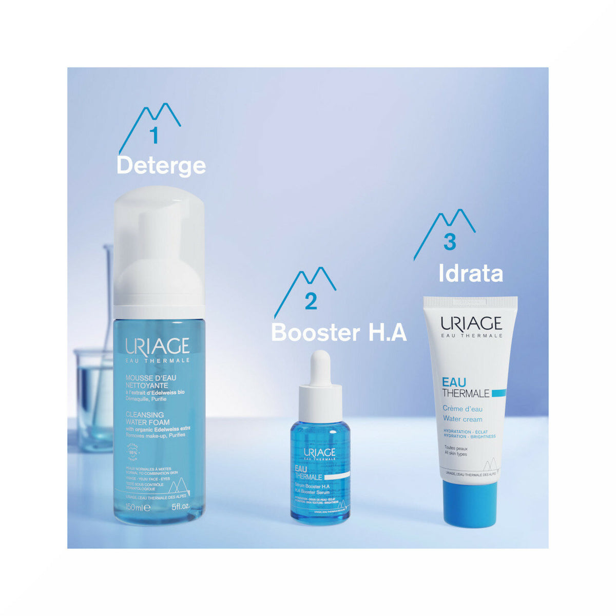 Uriage Eau Thermale mousse d'acqua detergente 150ml-8