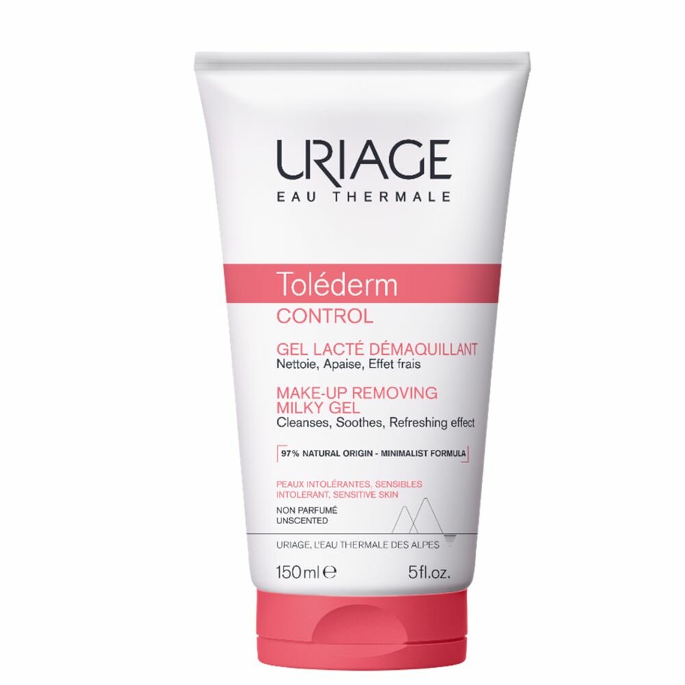 Uriage Tolederm Control gel latte struccante per pelli sensibili 150ml-1