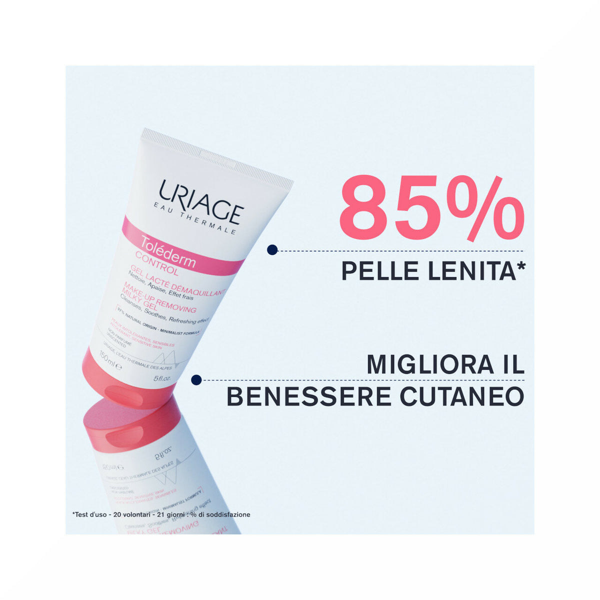 Uriage Tolederm Control gel latte struccante per pelli sensibili 150ml-5