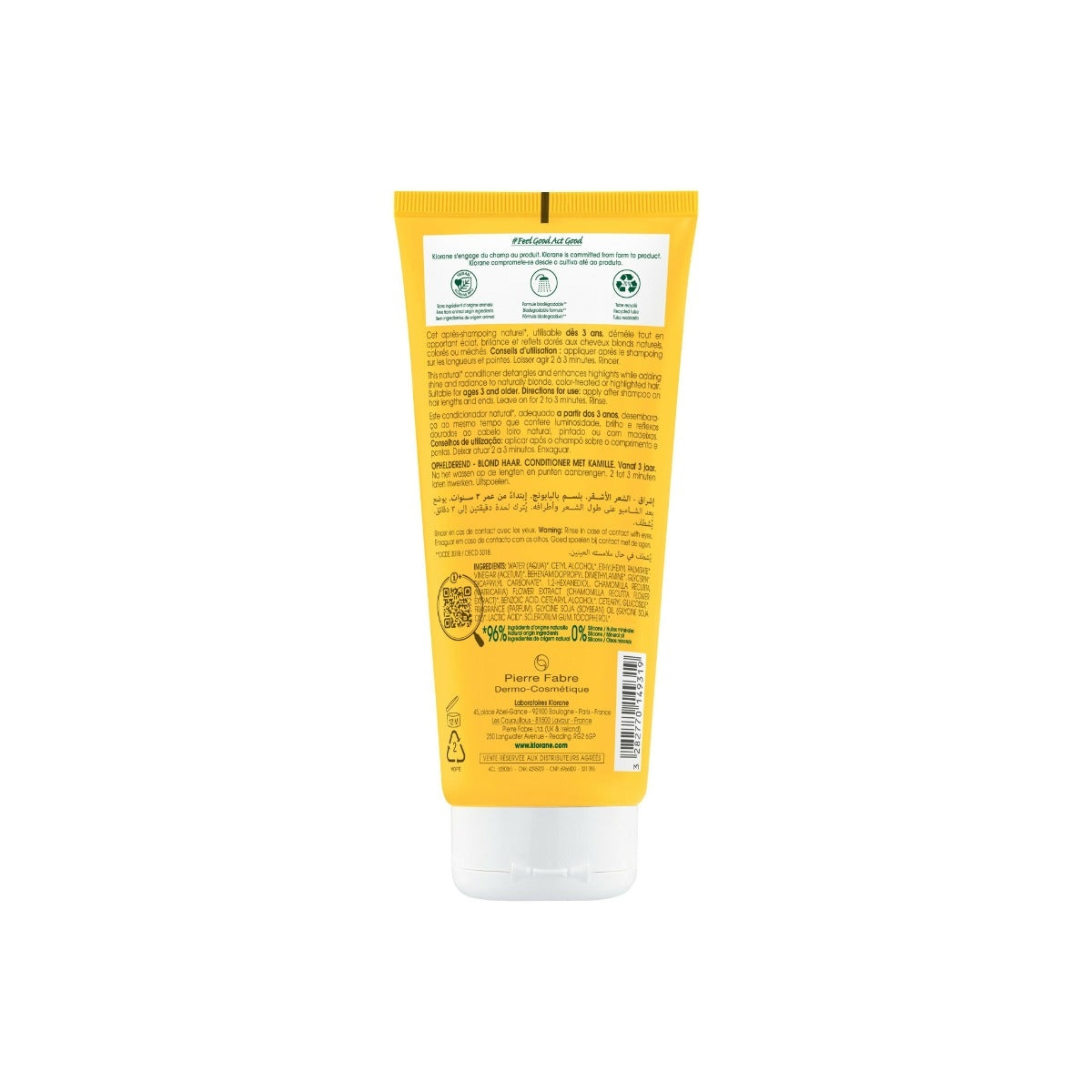 Klorane Balsamo Camomilla 200ml-1