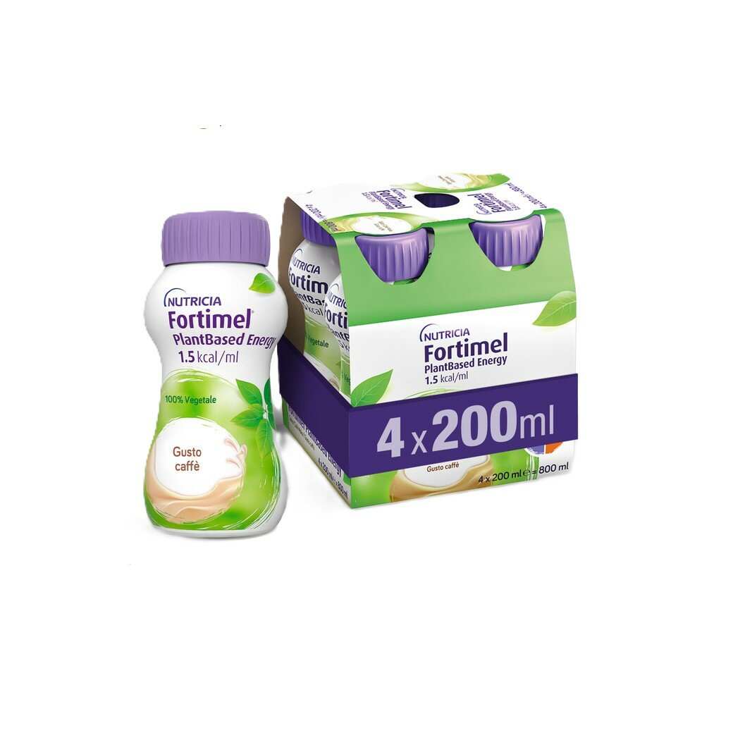 Fortimel Plant Based Energy Caffe' 4x200ml-7