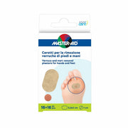 Master Aid Foot Care cerotti rimozione verruche 16 + 16 pezzi-2