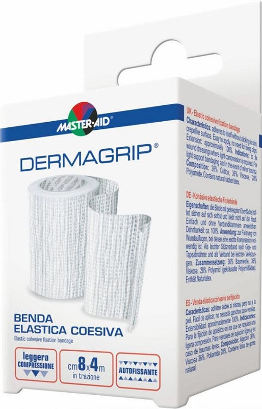 Master Aid Dermagrip benda elastica coesiva 400x12cm