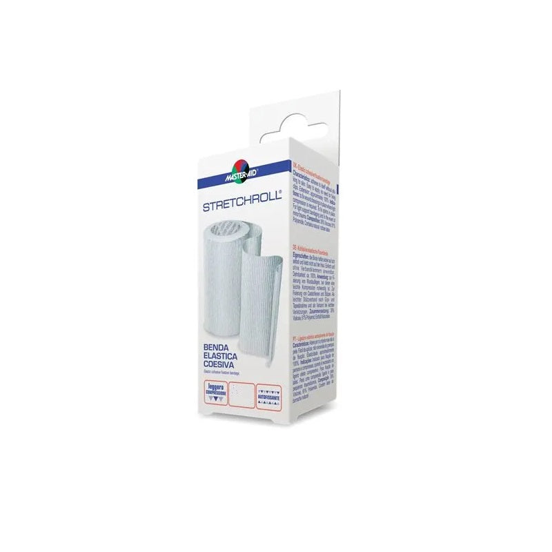Master Aid Stretchroll benda elastica coesiva 400x12cm 1 pezzo-1