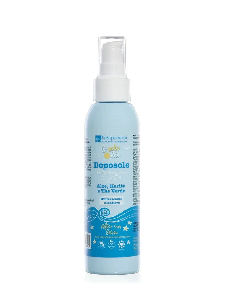 La Saponaria Crema Doposole Balsamo Pelle Rinfrescante E Lenitivo 150ml-2
